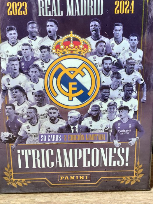 2023/24 Panini Tributo Real Madrid - Tricampeones - 1 Sealed box - Næsten så god som ny (NM)