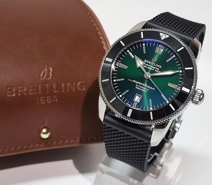 Breitling - Superocean Heritage II "Green Dial" - AB2020121L1S1 - Mænd - 2011-nu