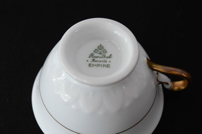 Rosenthal - Kaffe og te service (10) - Porcelæn - Mokka kopper