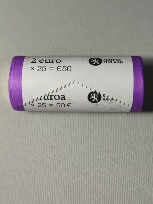 Finland. 2 Euro 2013 150° Indipendenza" (25 monete) in rotolino  (Ingen mindstepris)