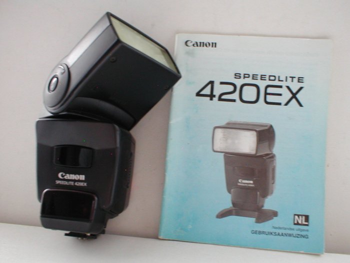 Canon Speedlite 420EX voor EOS Blitz