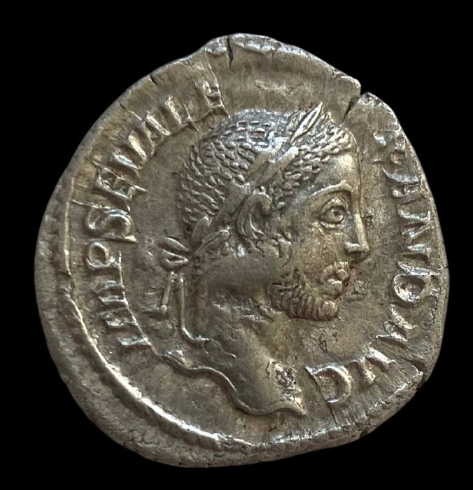 Romarriket Severus Alexander (AD 222-235) Denarius Rome - Annona  (Ingen mindstepris)