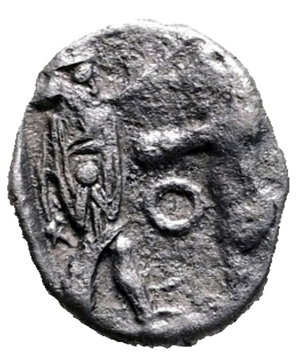 Fønikien Sidon Ba`alšillem (Sakton) II 1/16 Shekel 401-365 BC  (Ingen mindstepris)