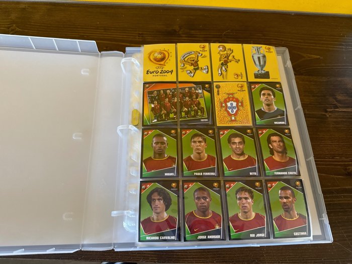 Panini - Euro 2004 - Cristiano Ronaldo - 1 Empty album + complete loose sticker set