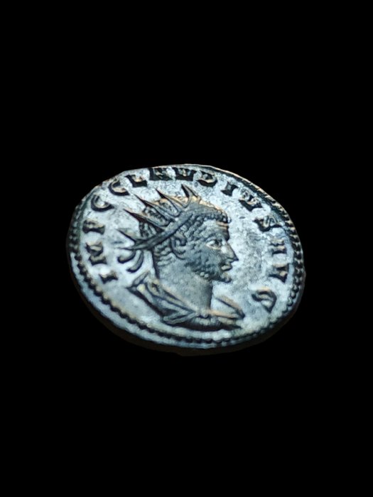 Romarriket. Claudius Gothicus (AD 268-270). Antoninianus Antioquía - CONSER AVG, Serapis  (Ingen mindstepris)