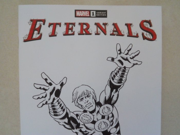 Mitton Jean Yves - 1 Original drawing - Eternals - #1 blank cover with original drawing