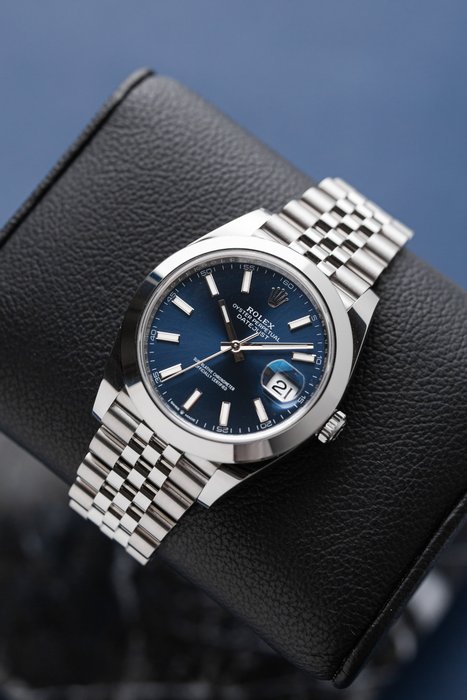 Rolex - Oyster Perpetual Datejust 41 'Blue Dial' - 126300 - Mænd - 2022 - SOM NY