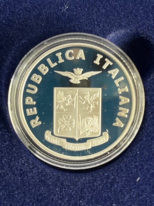 Italien 5 Euro 2023 "Tutela Ambiente" + "Aeronautica Militare" (2 monete) Proof