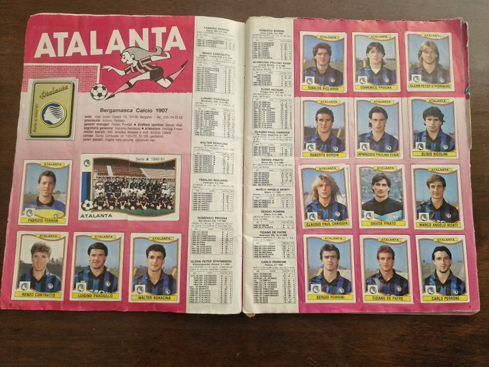 Panini - Calciatori 1990/91 - Complete Album