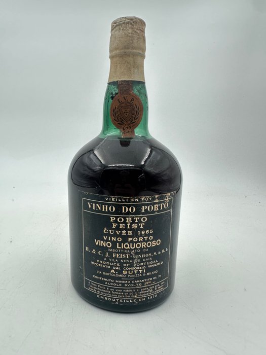 1965 Feist Cuvée - Colheita Port - Flasket 1973 -  Douro  - 1 Flaske (0,75L)