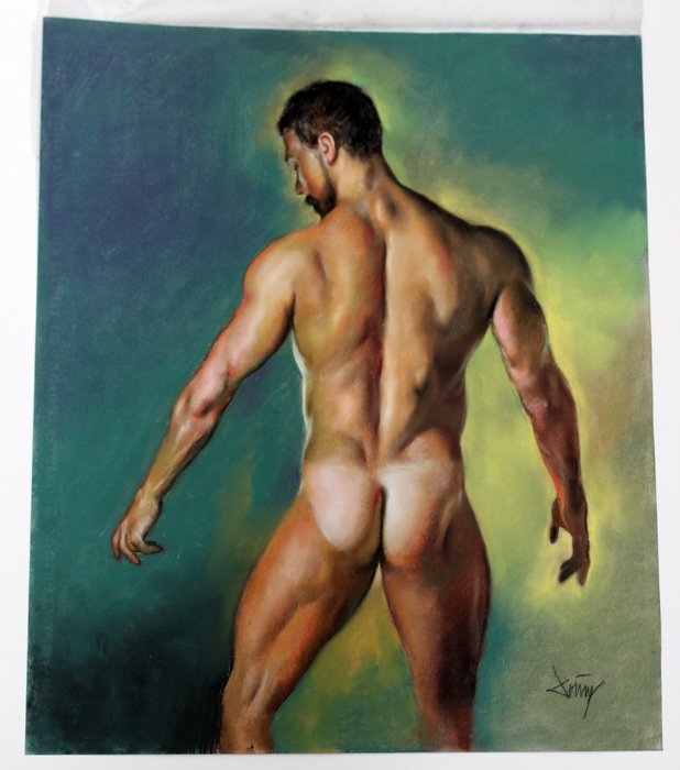 Domingo Alvarez Gomez (1942) - Desnudo masculino