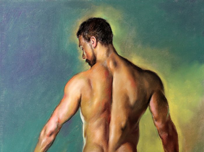 Domingo Alvarez Gomez (1942) - Desnudo masculino