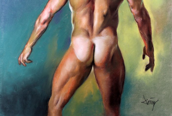 Domingo Alvarez Gomez (1942) - Desnudo masculino