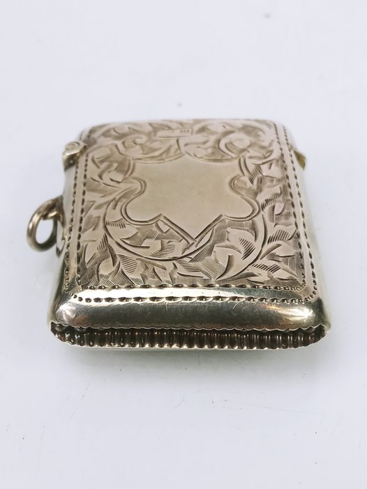 Vesta etui - JR Birmingham, 1919 - .925 sølv - Match Case