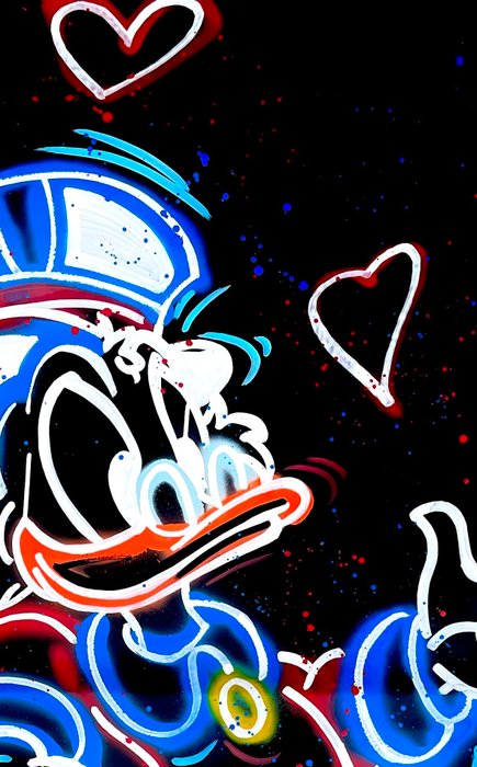 Moabit - Uncle Scrooge - Glowing Wealth Parade, Neon ,XL