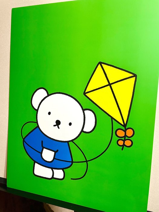 Dick Bruna - Boris Bear playing kite - 1980‹erne