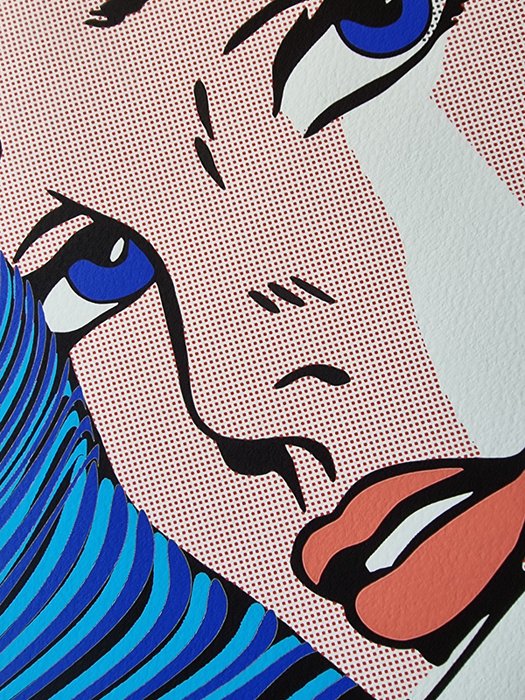 Tushikuni (1973) - Blue Mane - Roy Lichtenstein vs Kuni