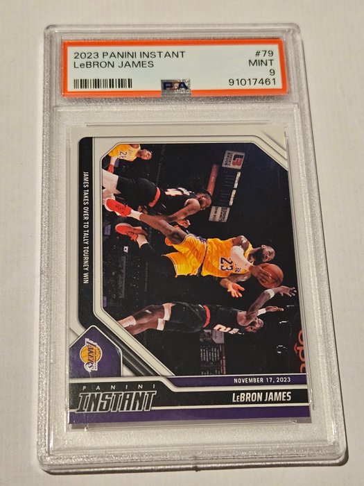 2023 Panini Instant LeBron James #79 PSA 9 - 1 Graded card