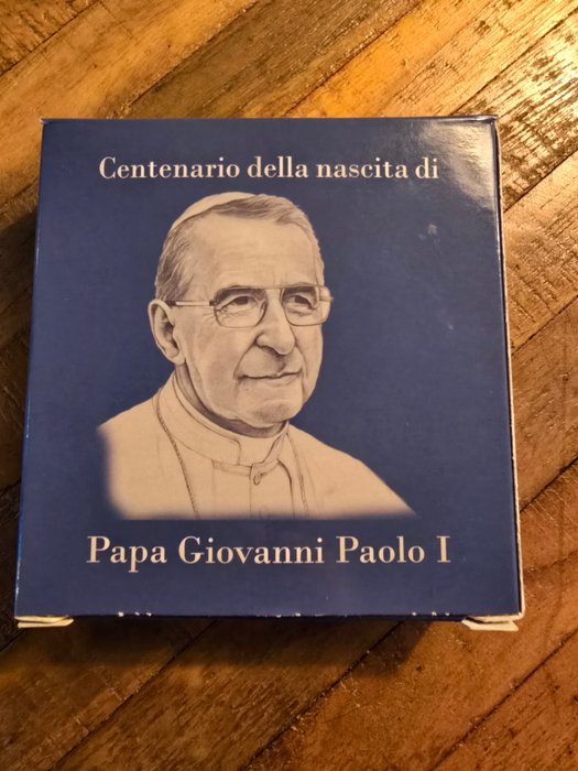 Vatikanstaten. 5 Euro / 10 Euro 2012/2017 "Giovanni Paolo I" + "Giornata Mondiale del Malato" (2 stuks) Proof  (Ingen mindstepris)