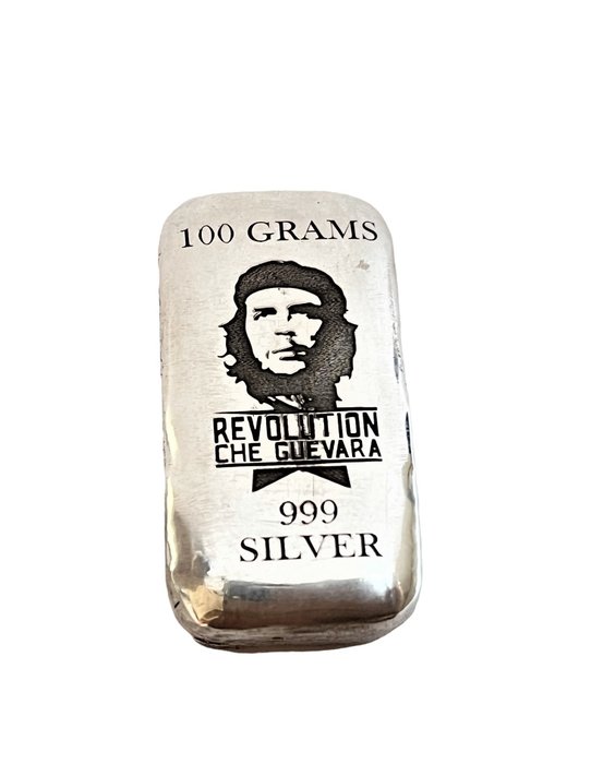 100 gram - Sølv 999 - Che Guevara  (Ingen mindstepris)