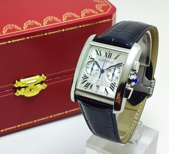 Cartier - Tank MC Chronograph - Ref. 3666 - Mænd - 2011-nu