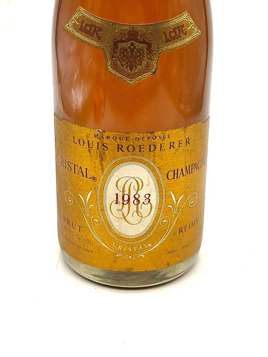 1983 Louis Roederer, Cristal - Reims Champagne - 1 Flaske (0,75L)