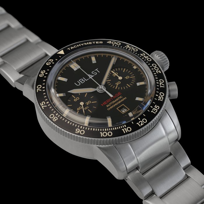 Ublast - HERITAGE - REF.UBHE43SBK - Automatic Swiss MOVT - Mænd - Ny