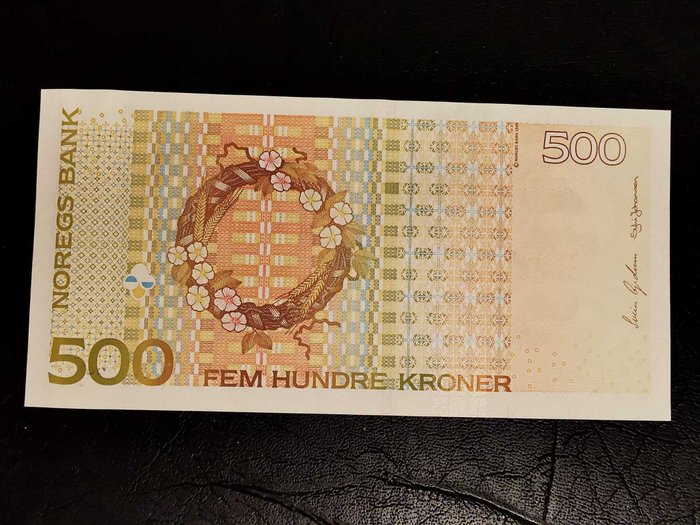 Norge. - 2 x 500 Kroner 1999 - Pick 51a consecutive  (Ingen mindstepris)