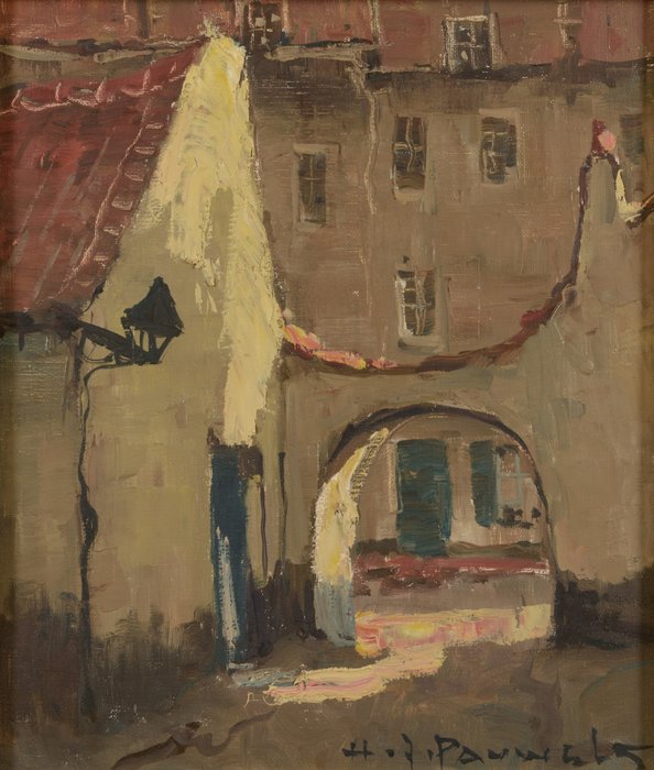 Henri Joseph Pauwels (1903-1983) - Straatje