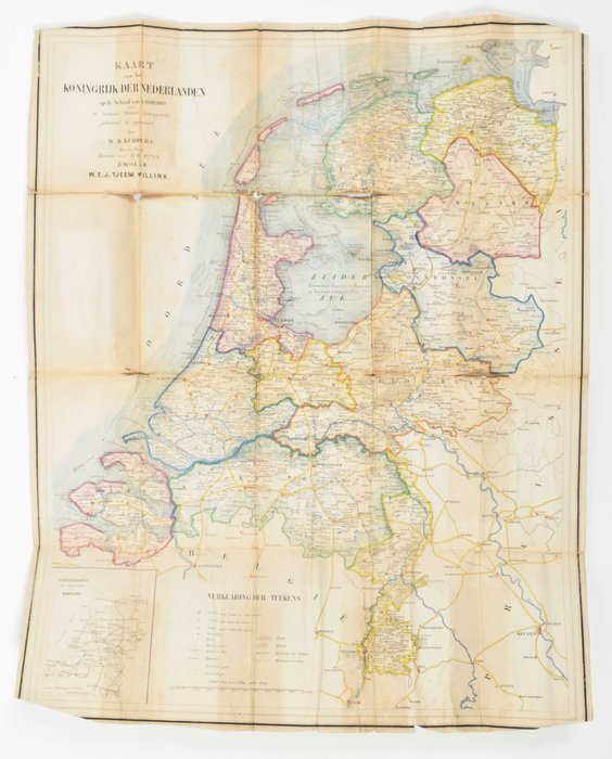 Holland - Holland; H. de Leth i.a. - Collection of 54 maps - 1721-1750