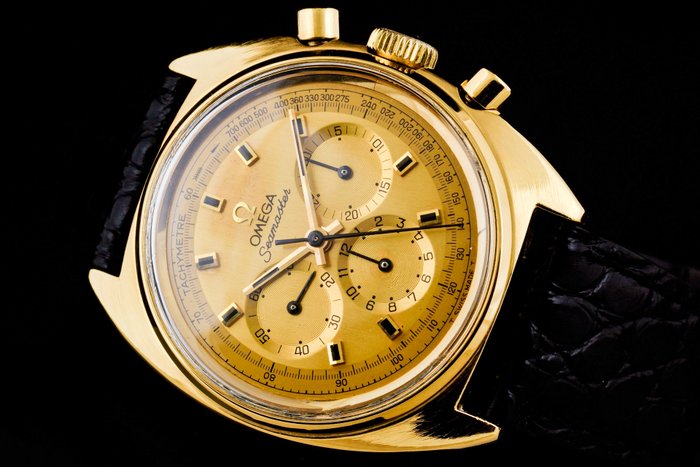 Omega - Seamaster 18K Gold Cal 861 Chronograph - 145.016 - Mænd - 1970-1979