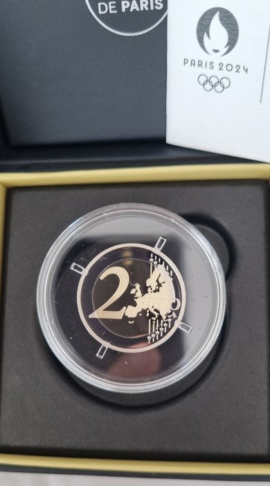 Frankrig. 2 Euro 2024 "La Tour Eiffel Danse" Proof  (Ingen mindstepris)