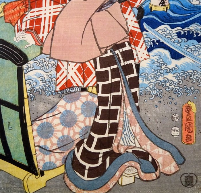 Yakusha-e - Utagawa Kunisada (1785-1865) - Japan - Edo-perioden (1600-1868)