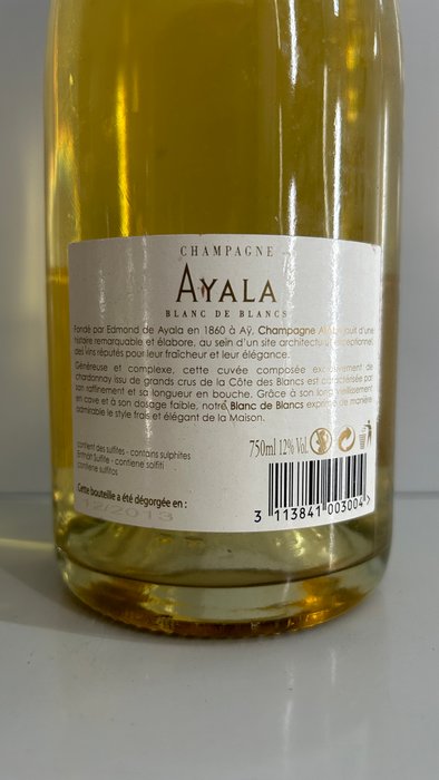 2007 Ayala - Champagne Blanc de Blancs, Brut - 1 Flaske (0,75L)