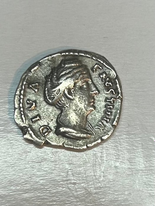 Romarriket. Faustina I († AD 140/1). Denarius  (Ingen mindstepris)