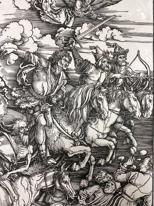 Albrecht Dürer (1471-1528), after - I quattro cavalieri dell'Apocalisse