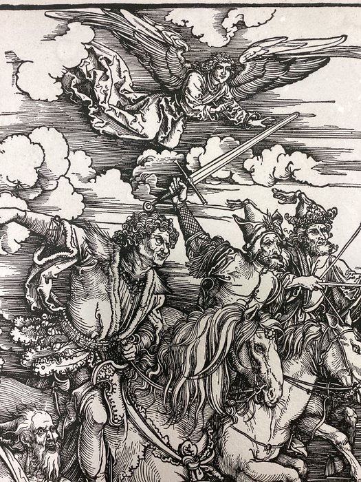 Albrecht Dürer (1471-1528), after - I quattro cavalieri dell'Apocalisse