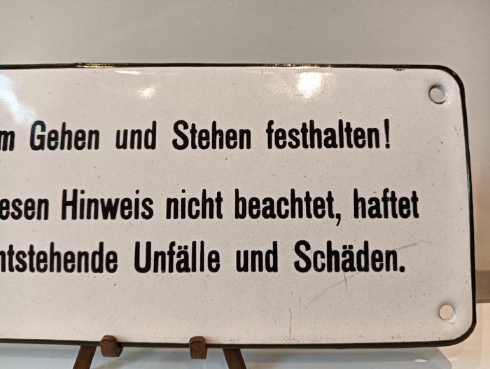 Duitsland - Emaljeskilt - Emalje