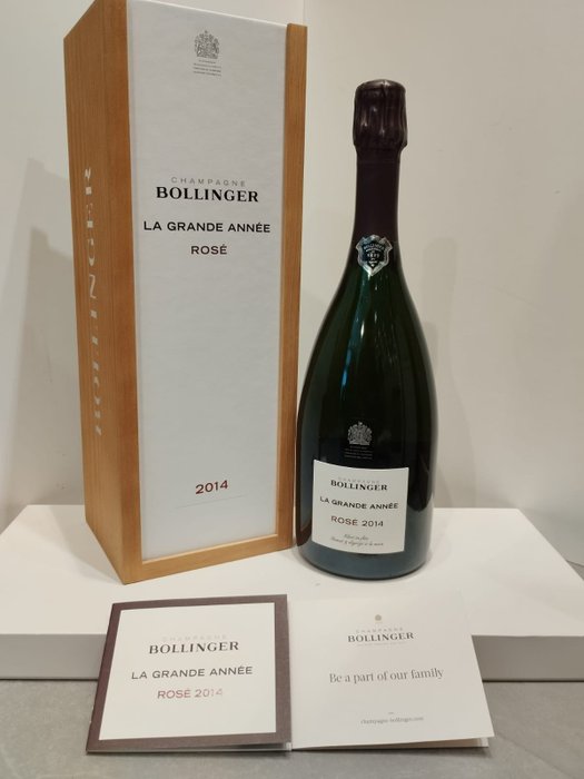 2014 Bollinger La Grande Année - Champagne Rosé - 1 Flaske (075L)