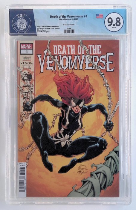 Death of the Venomverse #4, 2 - variants - EGC graded 9.8, 9.5 - 2 Graded comic