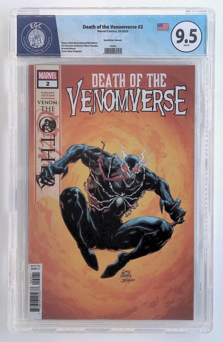 Death of the Venomverse #4, 2 - variants - EGC graded 9.8, 9.5 - 2 Graded comic