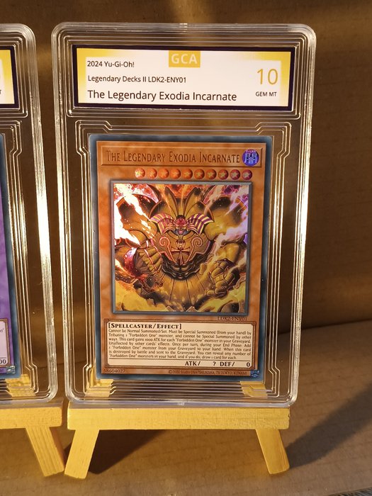 Konami - 2 Card - Exodia the Forbidden One and Blue-Eyes Ultimate Dragon