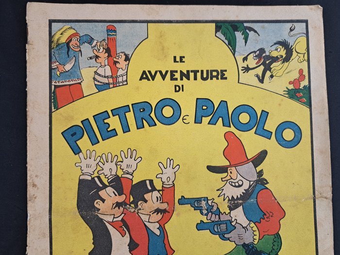 Le Avventure di Pietro e Paolo, Paolone, Braccio di Ferro - 3 Comic - Første udgave - 1937/1939