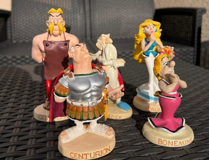 Asterix - 5 Figurine - Plastoy - 2003