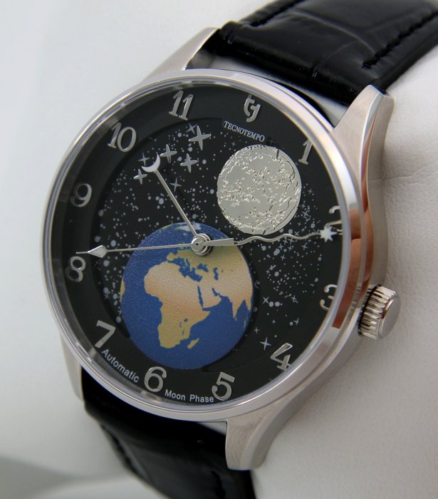 Tecnotempo - Automatic "Eclipse" Moon Phase - TT.50EC.B - Mænd - 2011-nu