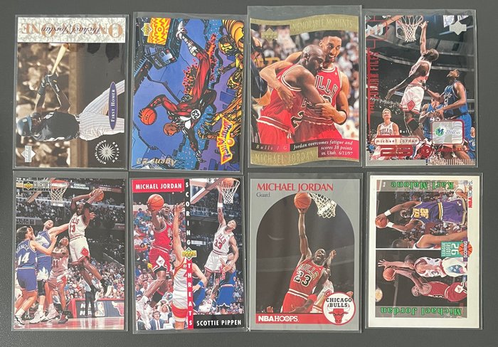 1989 to 2023 NBA Stars  Rookies Collection (40 cards) Michael Jordan 8x, THT Pink Prizm /49, Rookies: Kobe Lebron Wembanyama Chris Paul Lamelo Banchero - 1 Mixed collection - Næsten så god som ny (NM)