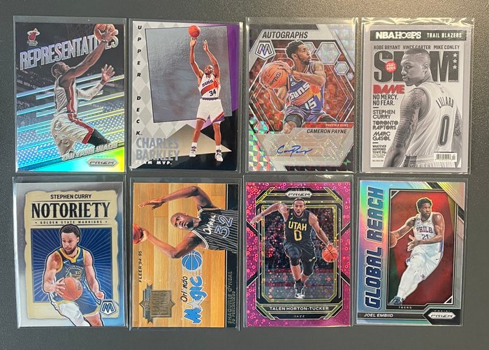 1989 to 2023 NBA Stars  Rookies Collection (40 cards) Michael Jordan 8x, THT Pink Prizm /49, Rookies: Kobe Lebron Wembanyama Chris Paul Lamelo Banchero - 1 Mixed collection - Næsten så god som ny (NM)