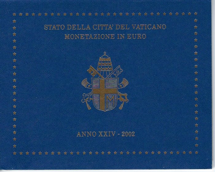 Vatikanstaten Year Set (FDC) 2002  (Ingen mindstepris)