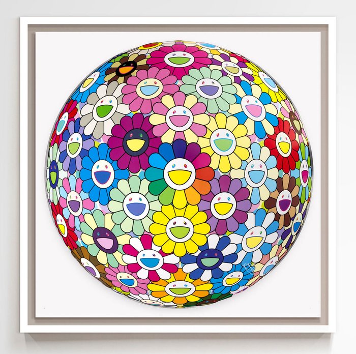 Takashi Murakami (1962) - Burying My Face in the Field of Flower, 2022