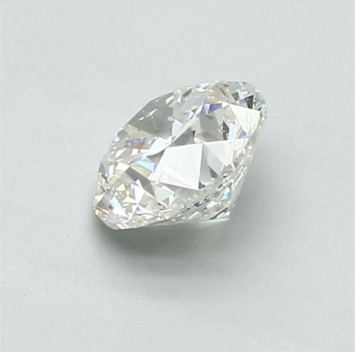 1 pcs Diamant  (Natur)  - 051 ct - Rund - D (farveløs) - VVS1 - International Gemological Institute (IGI) - *3EX*